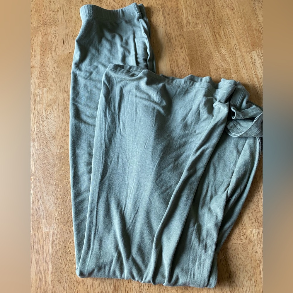 Olive maxi skirt